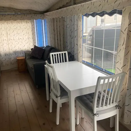 Kamp alanı Stacaravan Met Voortent Te Huur In Heist,heistlaan 166 *